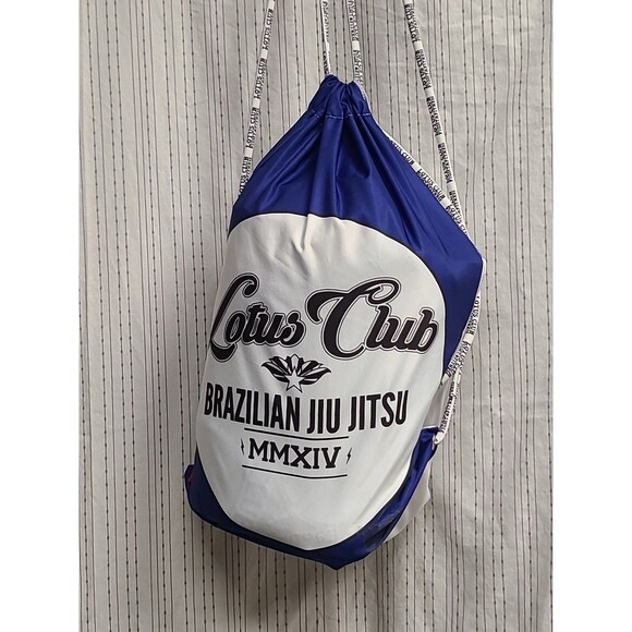 Size A1 BJJ Brazilian Jiu-Jitsu MMA Gi (uniform) Blue Travel Bag Gym Roll - Picture 11 of 11
